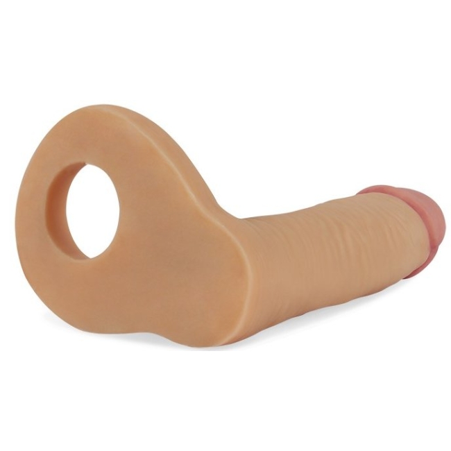 Love Toy The Ultra Soft Yumuşak Anal 15 cm Protez Penis Halkası Çift