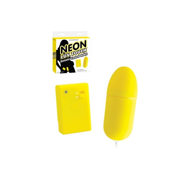 Neon Remote Control Bullet Yellow