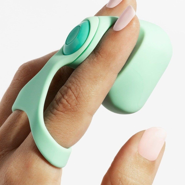 Dame Products Fin Finger Vibratör Jade Güçlü Parmak Arası Vibratör