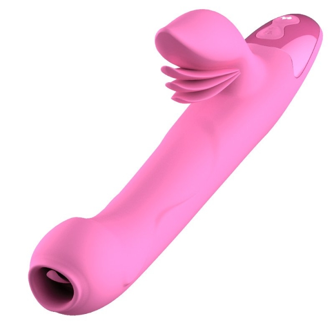 Db Oynar Başlı&İleri Geri&Dil Hareketi Yapabilen Klitoris Uyarıcı Harika Vibratör