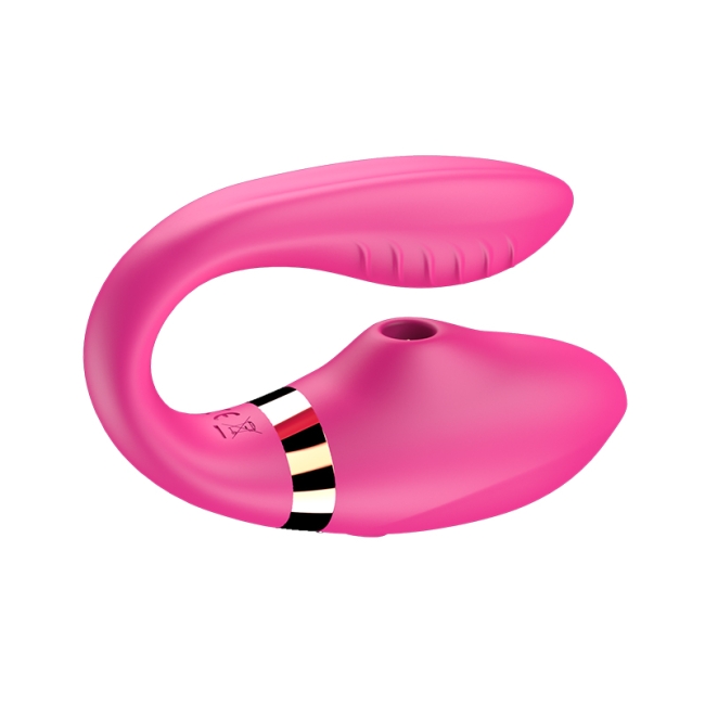 Dibe Klitoris Emişi Yapabilen Kumandalı 7 Modlu Titreşimli Şarjlı Vibratör