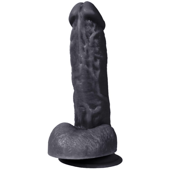 Dildo Series Kassadin 15 Cm Belden Bağlanmalı Realistik Siyah Penis