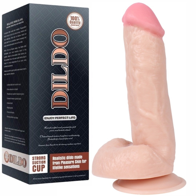 Dildo Series Kasdin 15 Cm Realistik Dokuda Penis