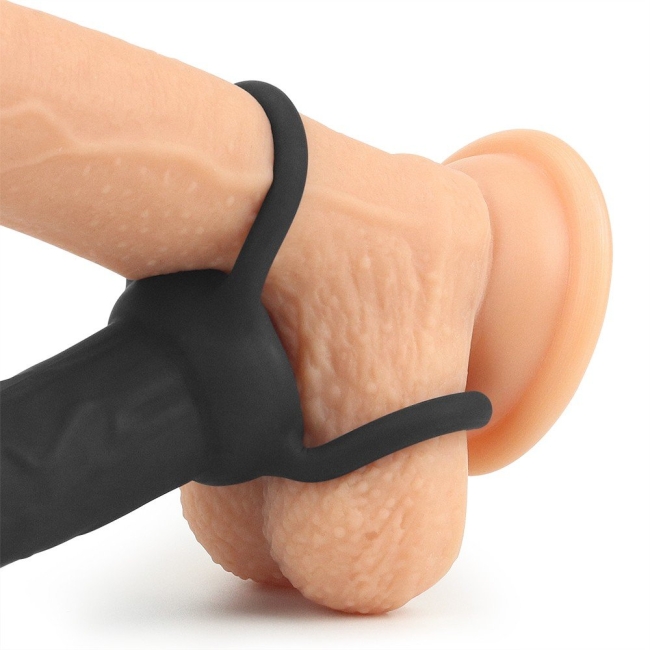 Anal Testislere Bağlamalı İnce Penis ve Penis Halkası
