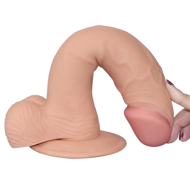 Love Toy Yeni Nesil Ultra Yumuşak Özel Dokulu 22 Cm Realistik Penis-1086