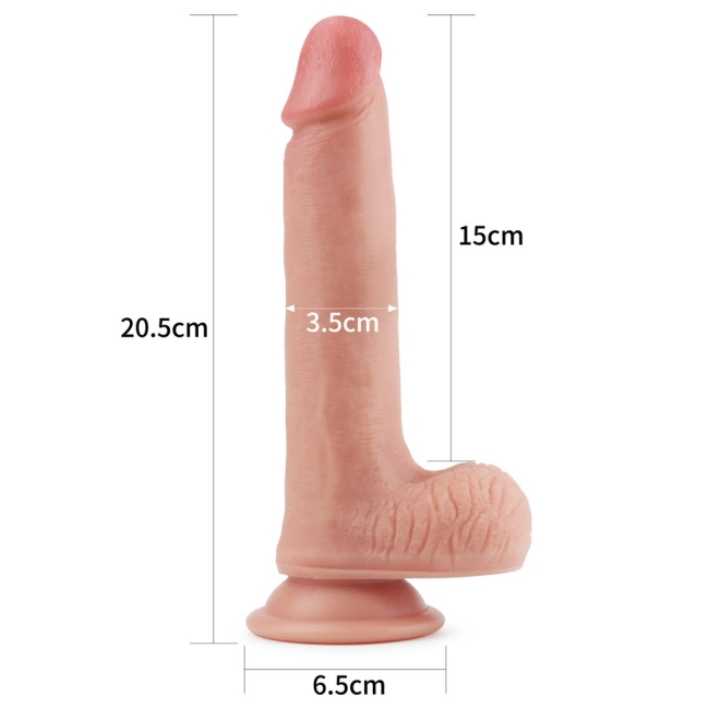 Lovetoy Nature Cock Serisi 20 cm Realistik Penis