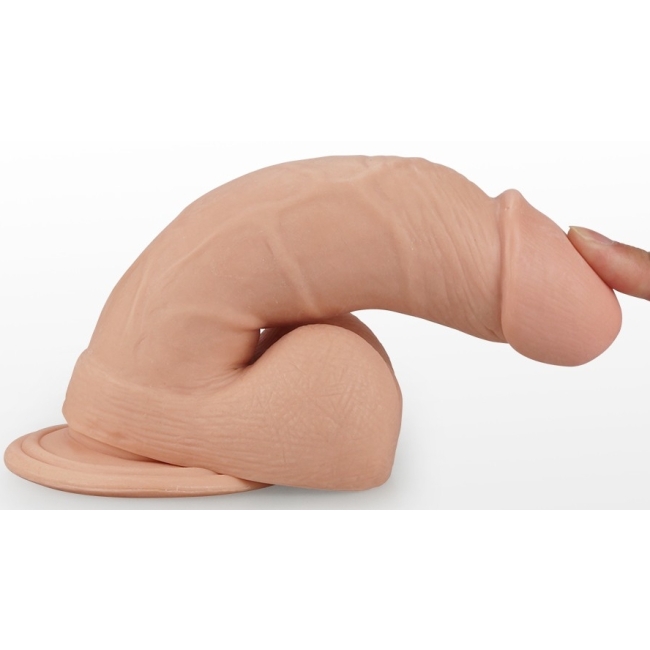Lovetoy Real Extreme Serisi 19 cm Titreşimli Realistik Penis