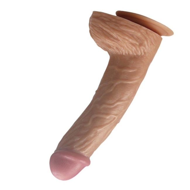 Lovetoy Real Extreme Serisi 22 cm Belden Bağlamalı Realistik Penis