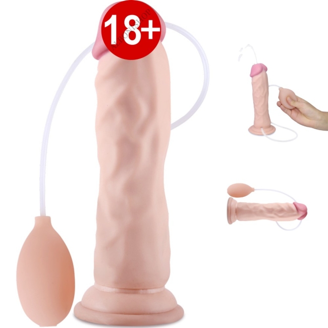 Lovetoy Soft Ejaculation Serisi Su Fışkırtmalı Yumuşak Realistik Penis