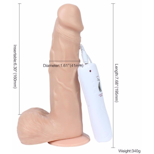 Mk 19 Cm Ultra Yumuşak Dönebilen Titreşimli Realistik Penis Dildo
