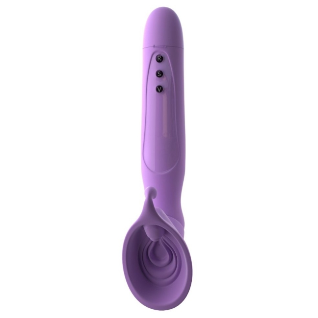 Pipedream Roto Suck-Her Vajina ve Klitoris Emiş Yapabilen Titreşimli Vibratör