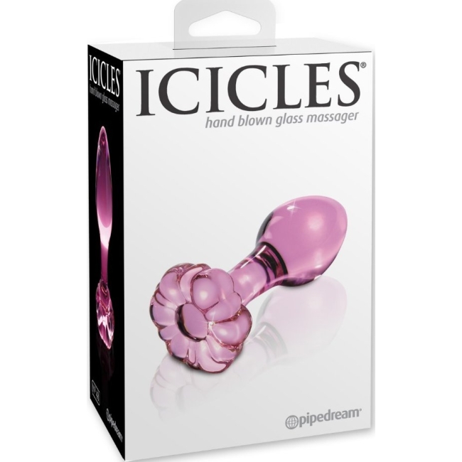 PipedreamProducts Icıcles No 48 Cam Anal Dildo