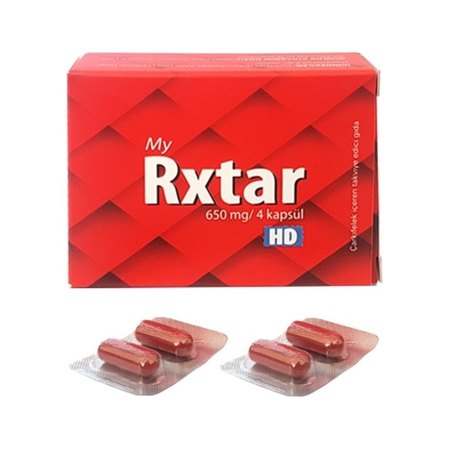 Rxtar Bitkisel Kapsül (Avantaj - 4lü Paket)