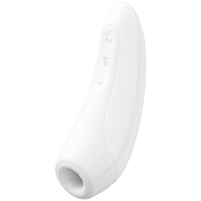 Satisfyer Curvy 1+ White Telefon Kontrol Air Pulse Vibratör