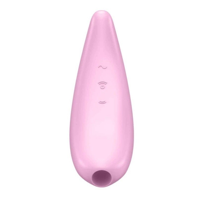 Satisfyer Curvy 3+ Pink Klitoris Stimülatörü ve App Kontrol Titreşimli Vibratör