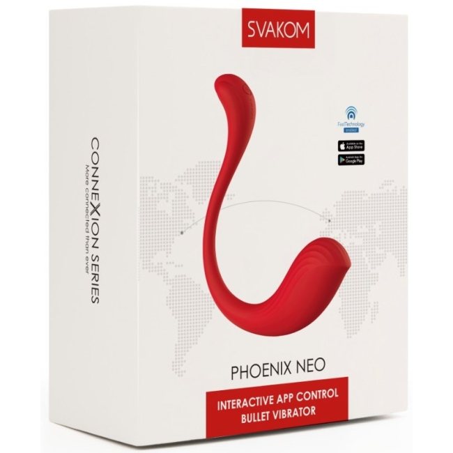 Svakom Phoenix Neo Yeni İnteraktif Telefon Kontrol Vibratör
