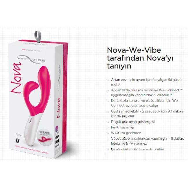 WE-Vibe Nova Akıllı Telefon Kontrol Vibratör