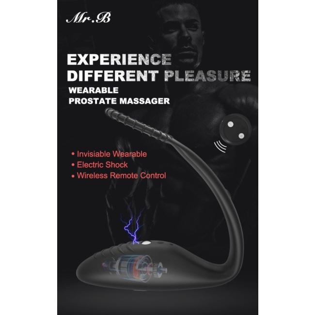 Wowyes M19 Kumandalı Giyilebilen Elektiriksel Uyarıcı Prostat Masaj Vibratörü