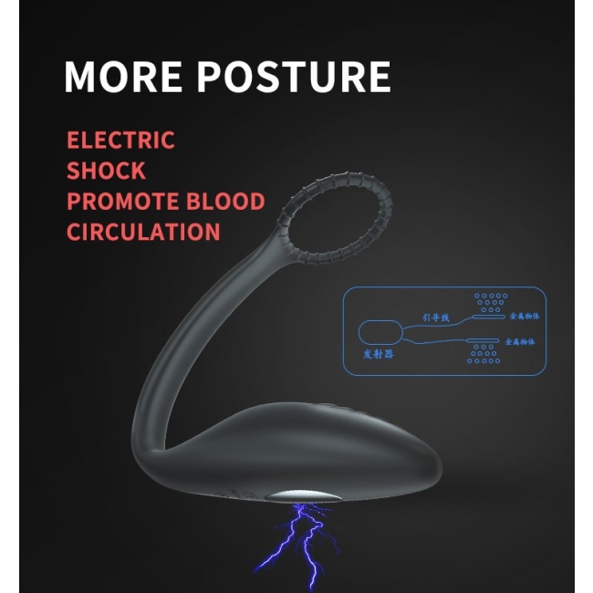 Wowyes M19 Kumandalı Giyilebilen Elektiriksel Uyarıcı Prostat Masaj Vibratörü