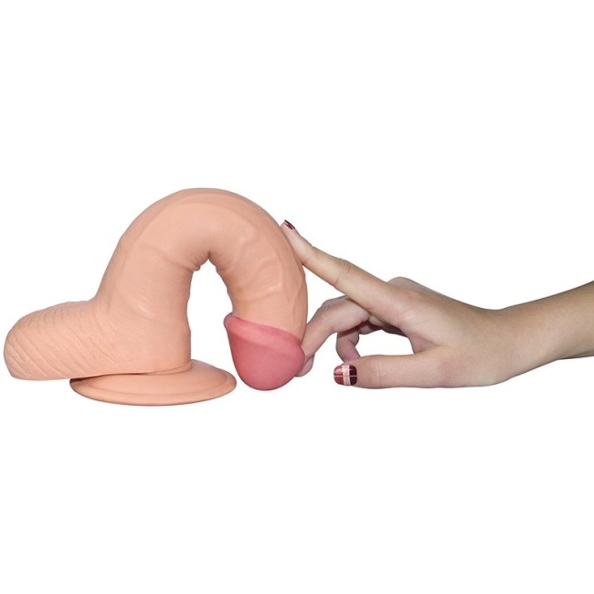 Love Toy Yeni Nesil Ultra Yumuşak Özel Dokulu 21 Cm Realistik Penis-1085